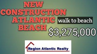 New Construction for sale Atlantic Beach Florida