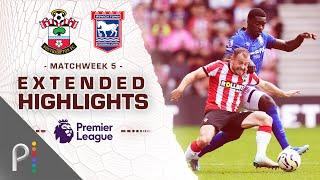 Southampton v. Ipswich Town | PREMIER LEAGUE HIGHLIGHTS | 9/21/2024 | NBC Sports