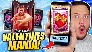 Valentines PACKS are RUNNING WILD! ️ Special LOCKER CODE for FUSIONS! | WWE SuperCard