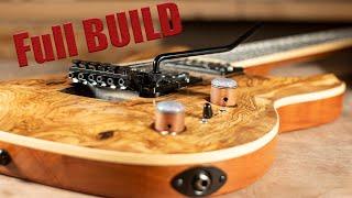 Making a CUSTOM guitar: The OPAL (Full BUILD)