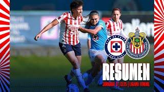 RESUMEN Y GOLES:  Cruz Azul vs Chivas Femenil | Jornada 4 Clausura 2025