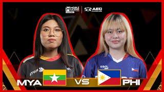 MLBB WOMEN | Myanmar vs. The Philippines - GROUP STAGE | IESF ASIA REGIONAL QUALIFIERS 2024 | DAY 3