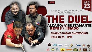 Reyes-Alcano vs Biado-Bustamante | The Duel | Shark's 10 Ball Showdown