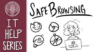 FSU College of Medicine IT Help Series: Safe Browsing