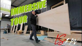 Immersive Tour KALLISTE BOIS PODS Manufacturing - LS FPV / Yo2B Production