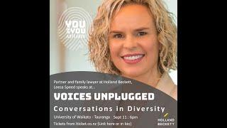 Leesa Speed : Voices Unplugged - Conversations in Diversity (11 Sept 2024)