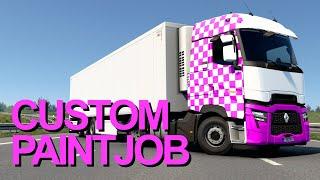 How to Create Custom Paintjob for ETS2 / ATS | Step-by-Step Tutorial