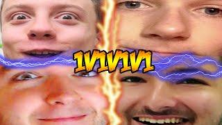 ZOMBIE YOUTUBER GUN GAME DRAMA (MrRoflWaffles vs MrDalekJD vs LiamFTWinter vs NoahJ456)