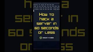 How to hack a server in 60 seconds or less - Meow on HTB