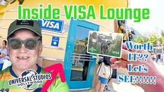 Inside the Secret Visa Lounge / Universal Hollywood