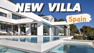 Villa tour in Spain Luxury villa in Spain Ultra Modern Architectural Masterpiece Villa in Moraira