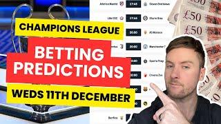 Todays Champions League Betting Tips & Predictions Weds 11th Dec - Dortmund vs Barcelona And More!