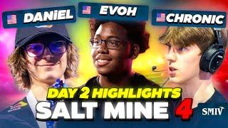 INSANE PRO 1V1 MATCHES!! SALT MINE 4 MAIN EVENT DAY 2 HIGHLIGHTS!