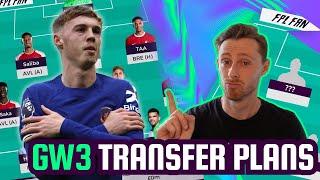 FPL GW3 TRANSFER PLANS I BEST NKUNKU REPLACEMENTS I Fantasy Premier League 24/25