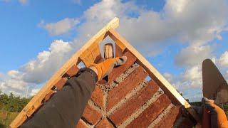 Building A Gable Wall With Bricks POV