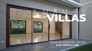 Luxury 4 BHK Villas in Budigere Cross near Whitefield Bangalore | 3 & 4 BHK Villas!