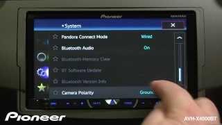 How To - AVH-X4500BT - Rear View Camera Settings