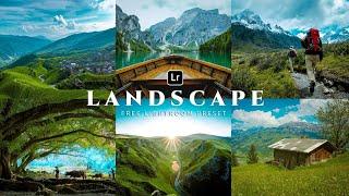 Landscape - Lightroom Preset | Lightroom Mobile Preset Free DNG | lightroom presets