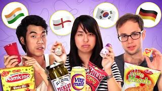 We Made Americans Try 11 Snacks From Around the World