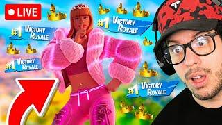 LIVE! - NEW ICE SPICE UPDATE SOON! WINNING in SOLOS and NEVER LOSING!! (Fortnite Battle Royale)