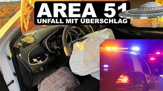 Las Vegas - AREA51 - Unfall mit Überschlag - Deutsch / German