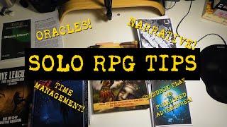 Solo RPG Tips: Oracles, Narrative, Sandboxes and More