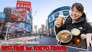 Tokyo Travel Tips Avoid Crowds on Sunday Morning, Good & Cheap Traditional Japanese Breakfast Ep.546