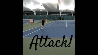 Attack! #njtennis #tennis #테니스 #tennisdoubles #tennislife #tennismatch