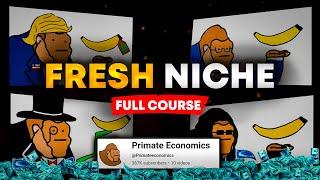 How to Make Videos Like ⁨@Primateeconomics  Using AI Tools | Faceless YouTube Automation