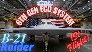 The B-21 Raider LRS-B Game Changing 6th Generation Capabilities Revealed: Beyond Stealth