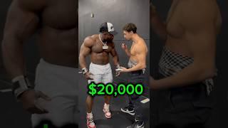 Can @NDO_CHAMP  Do More Pull-Ups For $20,000⁉️#gym #rizz