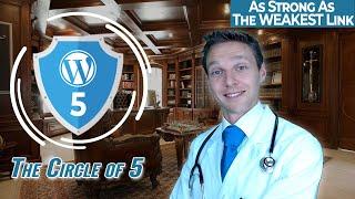 WordPress Security - The Circle of 5 - Tutorial 2020 | Learn with the WPress Doctor ‍