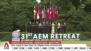 ASEAN economic ministers gather as Trump announces additional 10% tariff on China