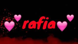 rafia name video