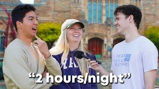 Asking Yale Students If They Ever Sleep