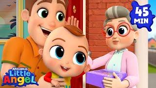 Wait! Don’t Open the Door! Safety Song | Little Angel Kids Songs & Nursery Rhymes