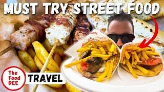 Must Try Greek Street Food in Heraklion Greece | The Food-DEE Travel