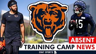 Chicago Bears Training Camp Day 1 Takeaways: Rome Odunze Absent, Caleb Williams | Bears News Today