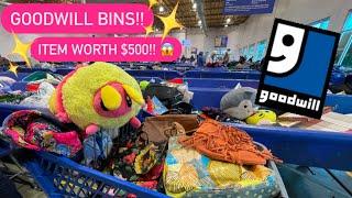 Let’s Go To Goodwill Bins! I Can’t Believe It’s WORTH $500!! Thrift With Me For Resale! +HAUL!!