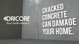 How to Install DRICORE Pro Concrete Repair 🩹 Cracked Concrete can Damage you Home!