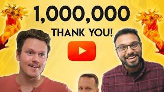 ONE MILLION+ THANKS TO YOU!
