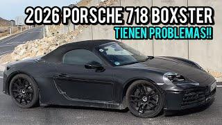 SPIED 2026 PORSCHE 718 BOXSTER EV! (*6 CILINDROS?*)