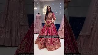 Metal Work Bridal Lehenga CholiShopping in Chandni Chowk#shorts #ashortaday #lehenga #bridal