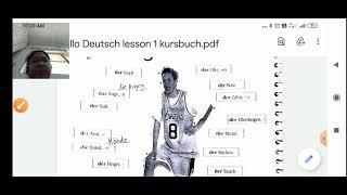 German Kursbuch:  Hallo Deutsch Modul 5 : lesson 1. Stefan, wie geht es dir?