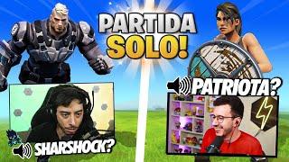 ENCONTREI O PATRIOTA NUMA PARTIDA SOLO (DE NOVO...) - FORTNITE