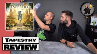 TOP Material, TOP Spiel ? | REVIEW TAPESTRY |  Meeple King