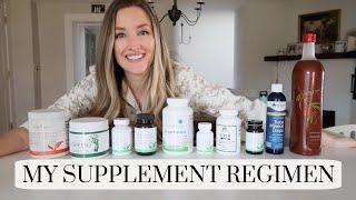 Best Supplements for NOURISHMENT + LONGEVITY | My Current Regimen | Becca Bristow RD