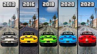 Эволюция ГРАФИКИ в GTA 5 (2013-2023) Как менялась графика в ГТА 5