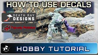 BATTLETECH How to Use Decals | Death Ray Designs & Fighting Piranha
