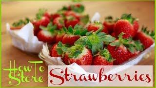 How To Store Strawberries (Life-Changing Hack!)